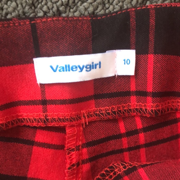 Valley girl checkered pants red - Picture 5 of 5